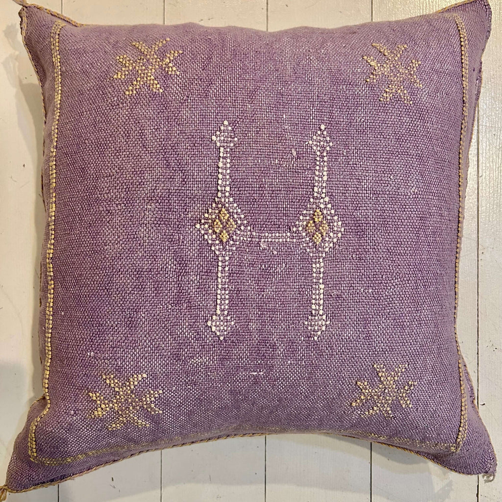 Cactus Silk Cushion (Lavender) - Mashi Moosh