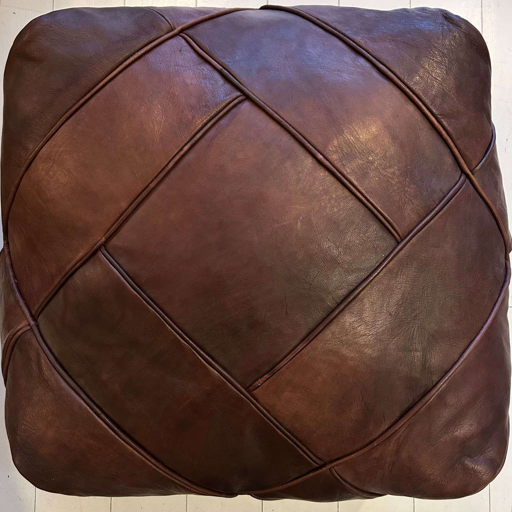 Square Moroccan Pouffe