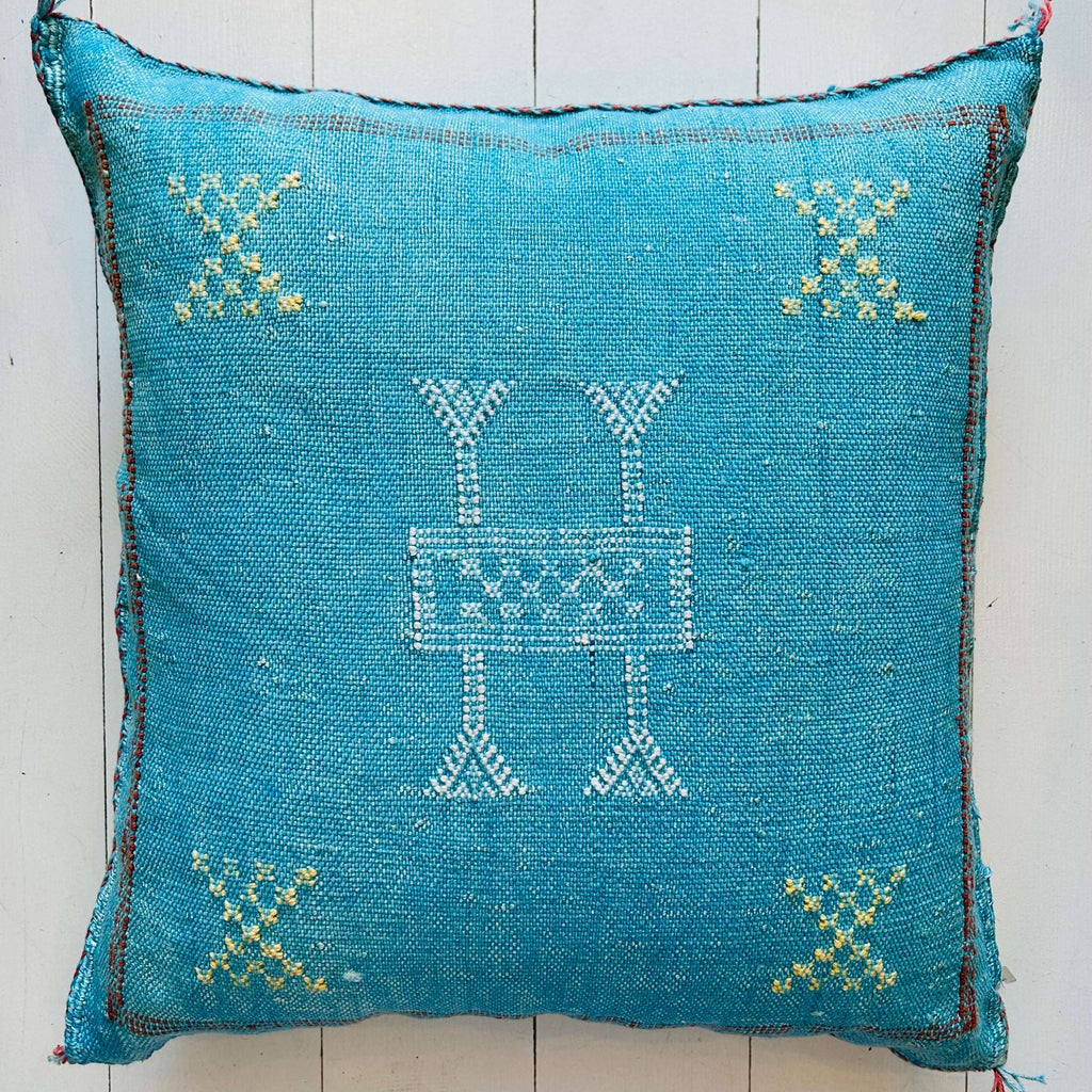Cactus Silk Cushion (Marina) - Mashi Moosh