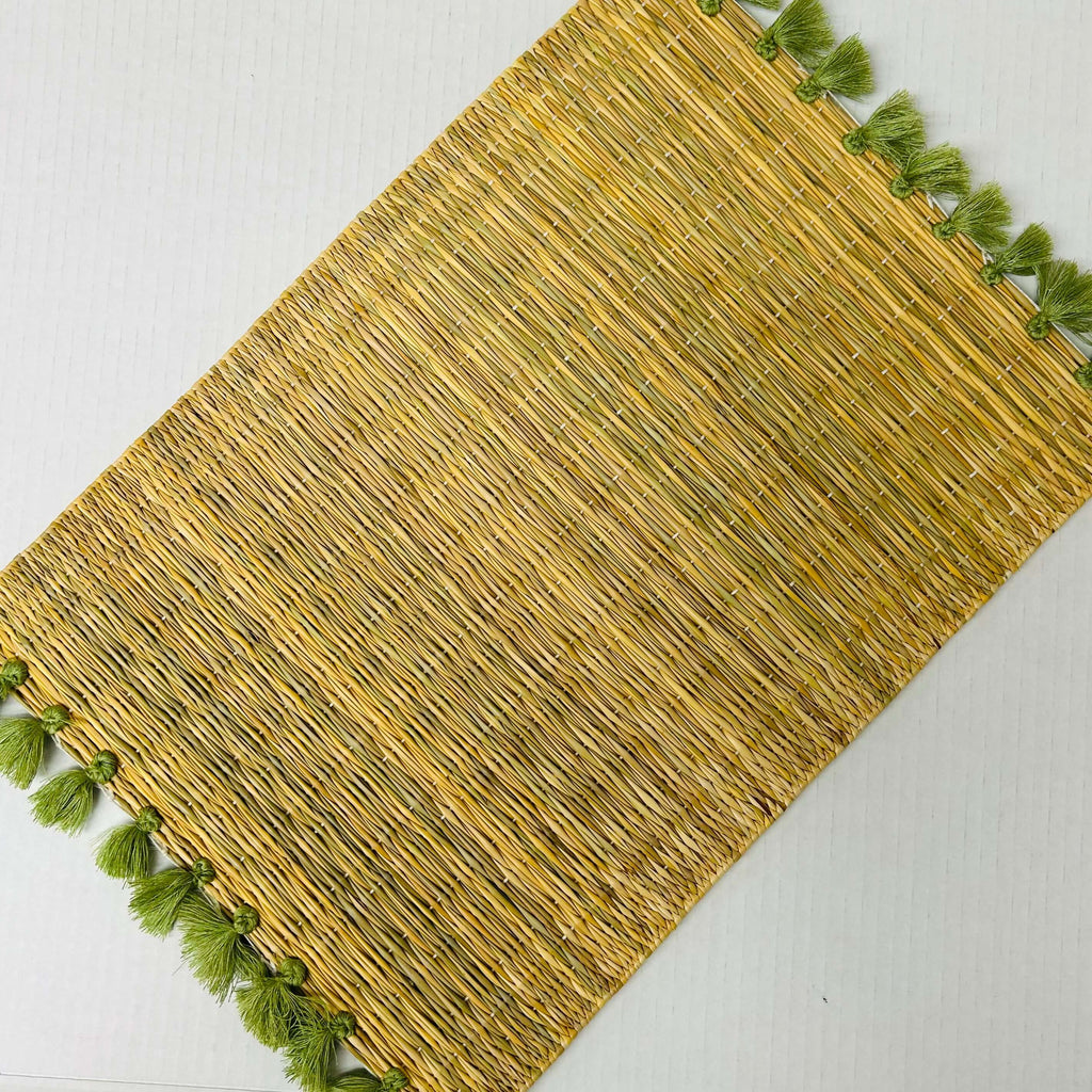 Tassel Placemats - Various Colours (Set of 2) - Mashi Moosh