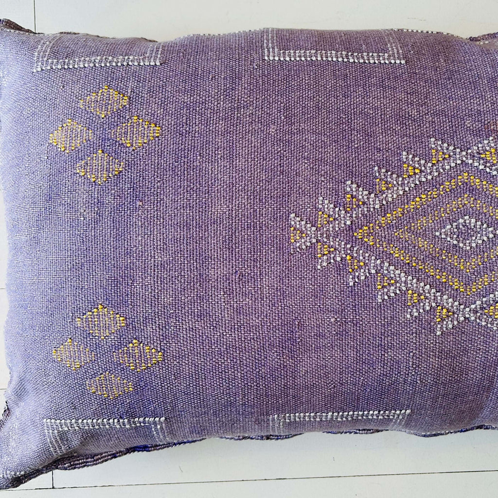 Cactus Silk Cushion (Wisteria) - Mashi Moosh