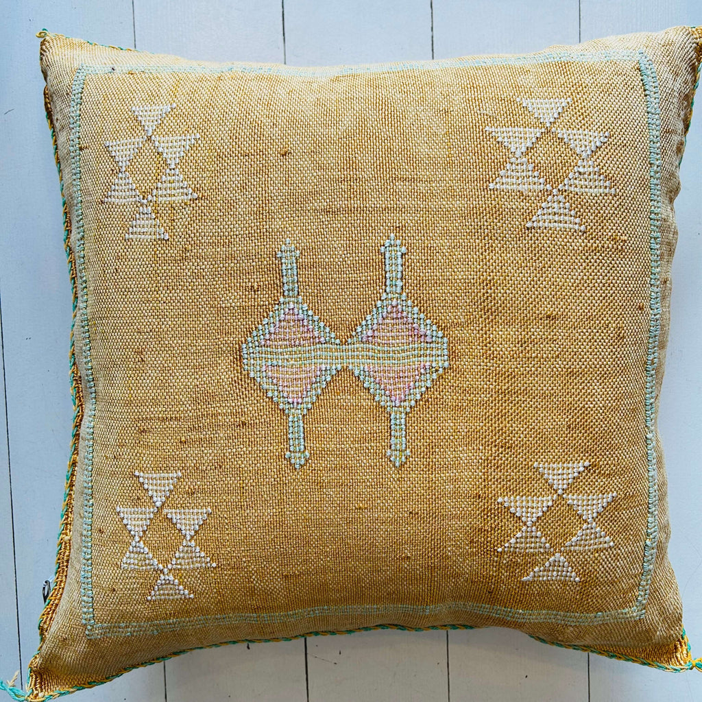 Cactus Silk Cushion (Butternut) - Mashi Moosh