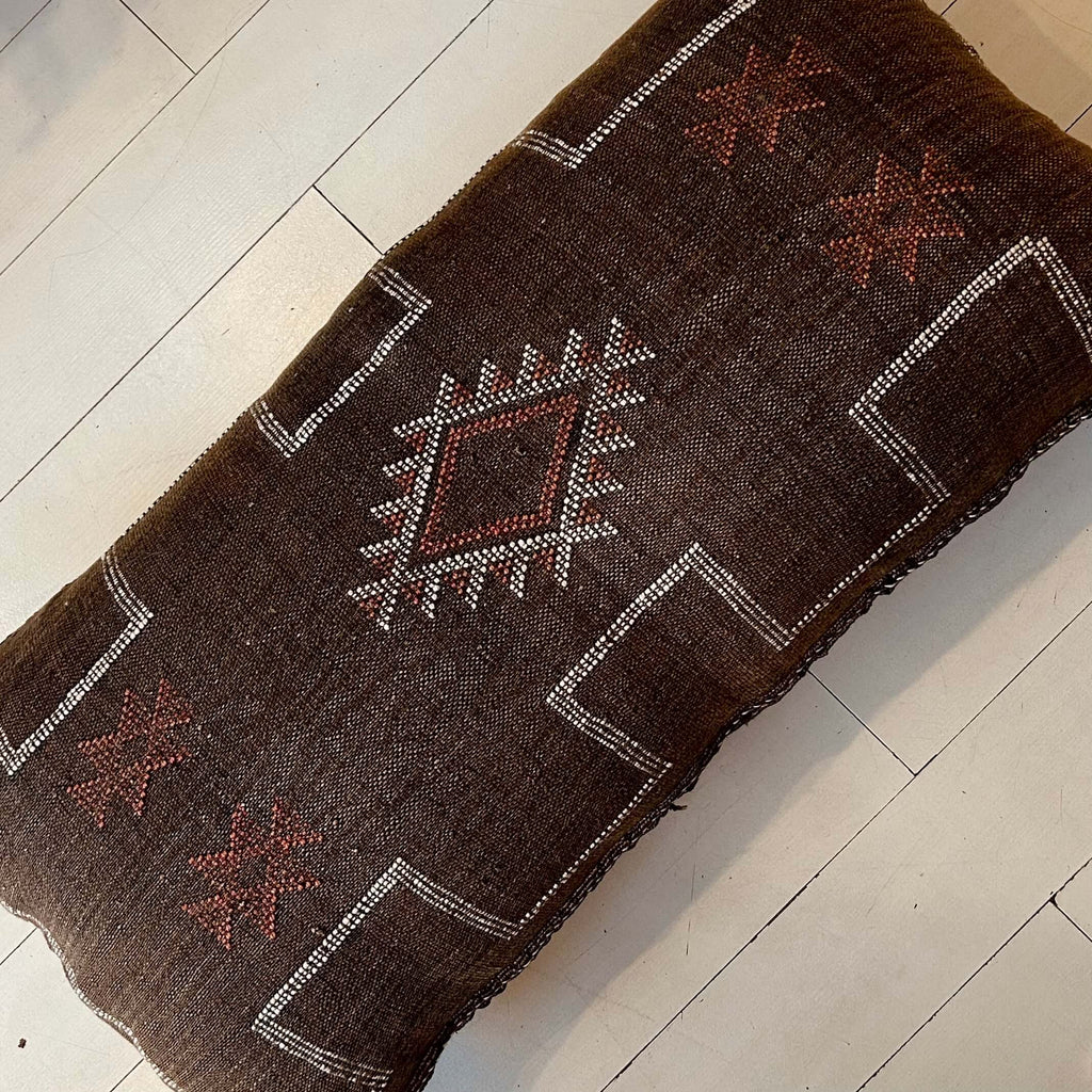 Cactus Silk Cushion (Bark) - Mashi Moosh