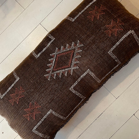 Cactus Silk Cushion (Bark)