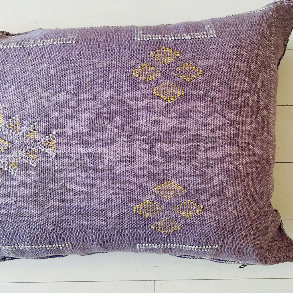 Cactus Silk Cushion (Wisteria) - Mashi Moosh