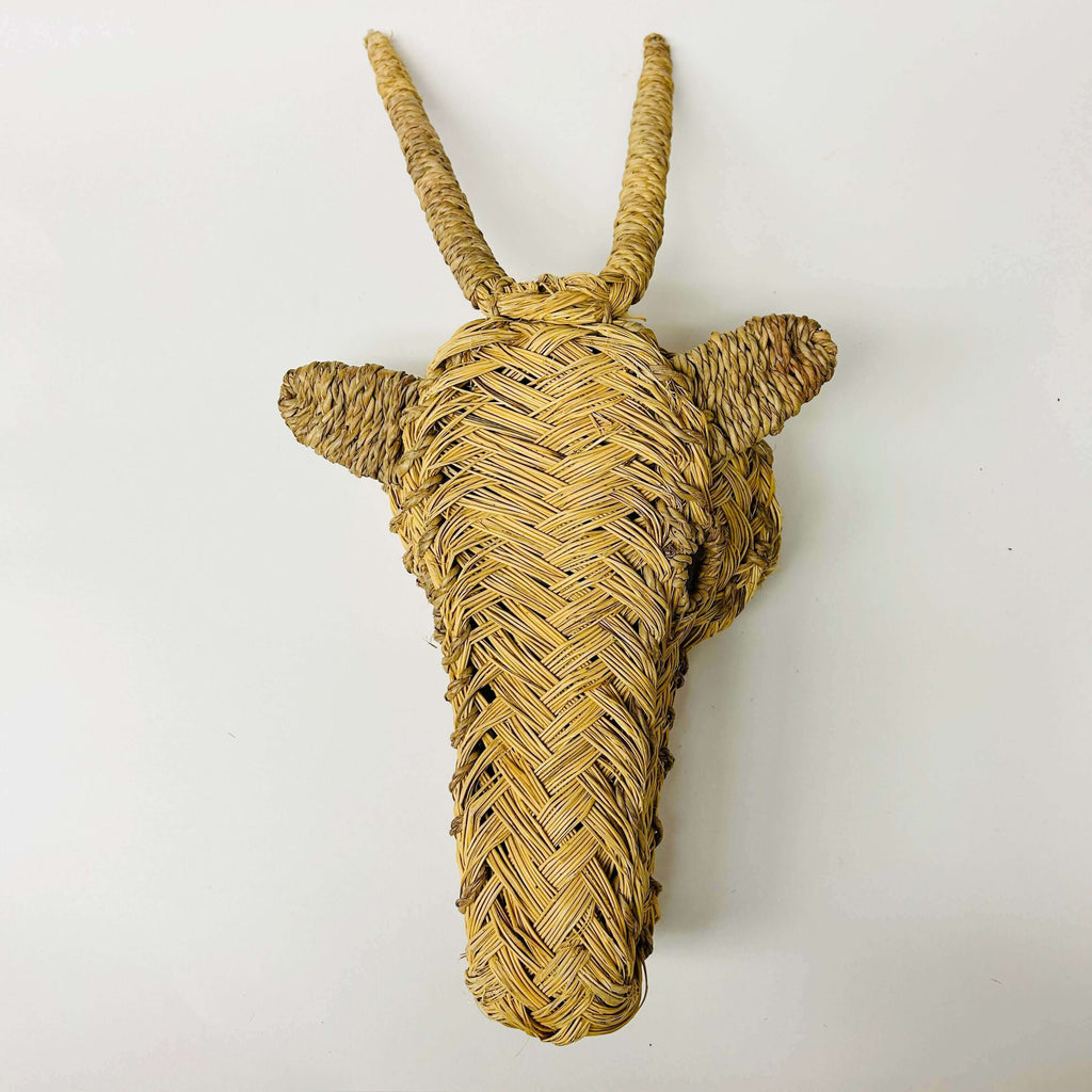 Woven Animal Mask (Ram) - Mashi Moosh