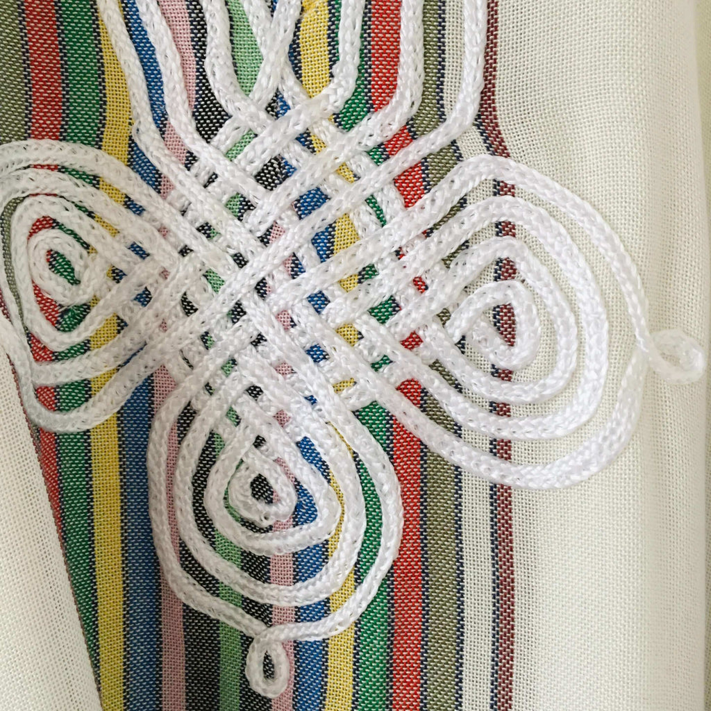 Kaftan - Striped (Cream) - Mashi Moosh