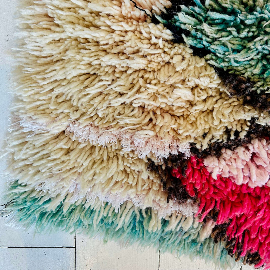 Boucherouite Rug (Basma) - Mashi Moosh