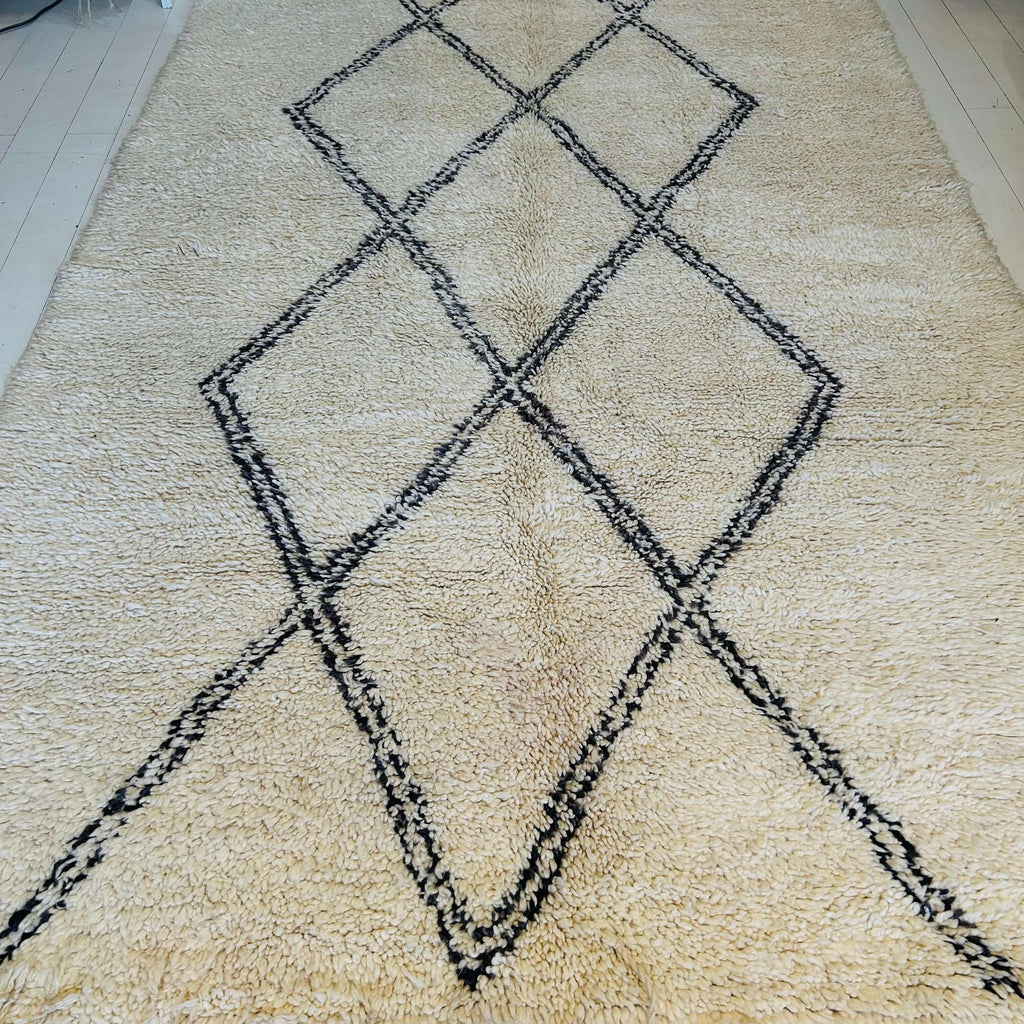 Moroccan Beni Ourain Rug - Mashi Moosh