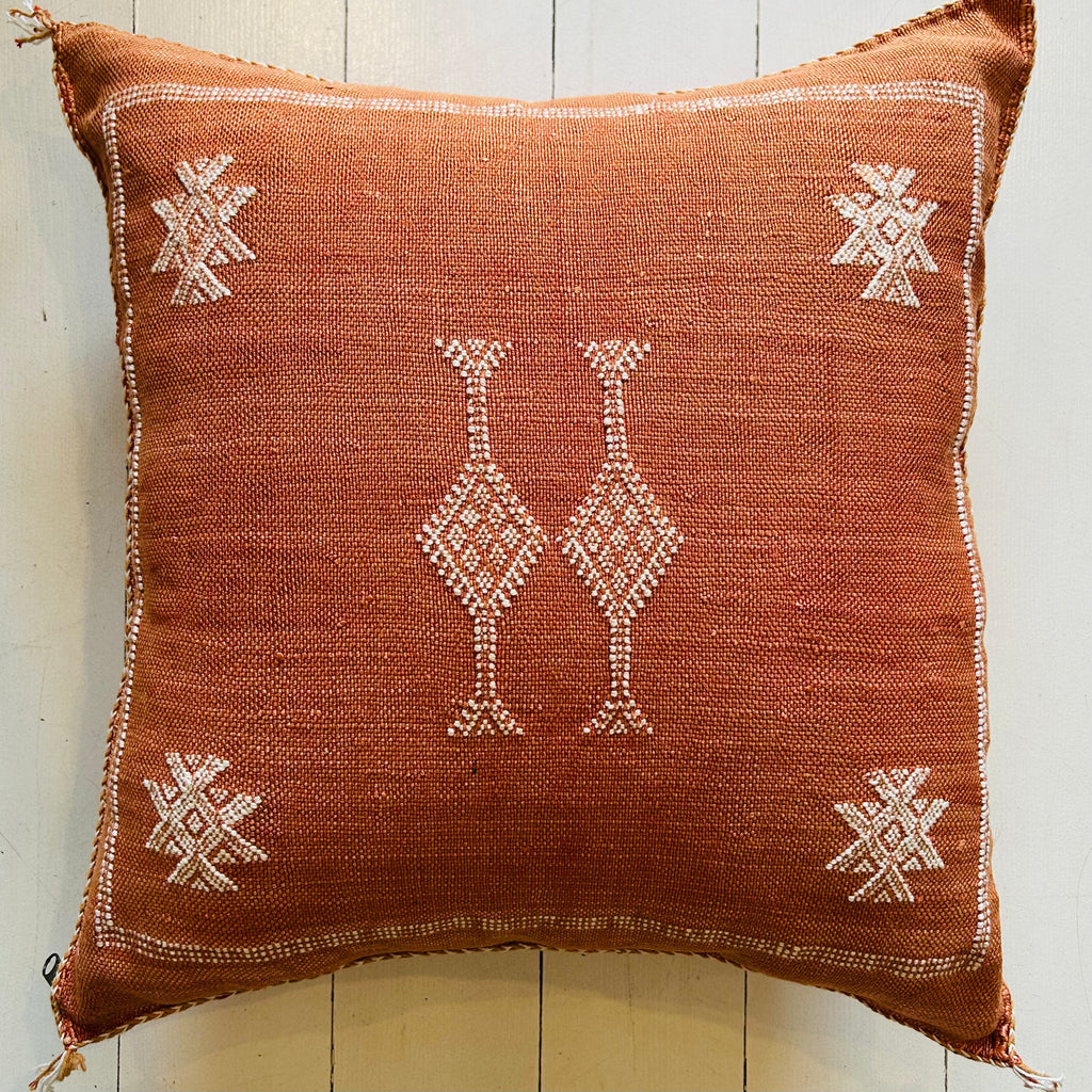 Moroccan Cushion - Cactus Silk