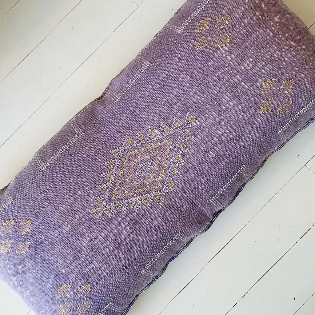 Cactus Silk Cushion (Wisteria) - Mashi Moosh