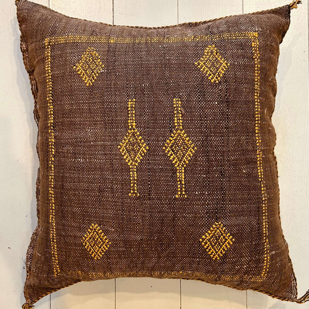 Cactus Silk Cushion (Bark) - Mashi Moosh
