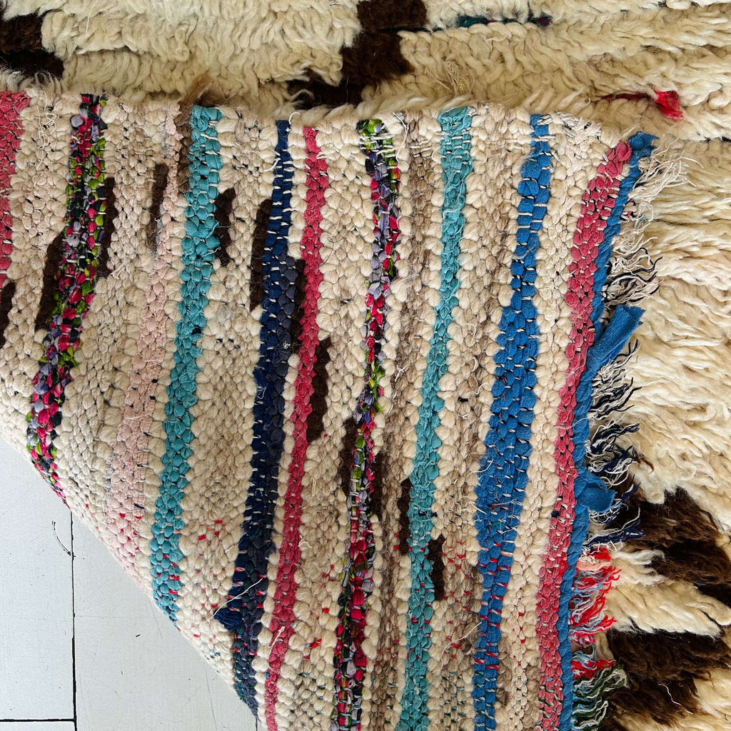 Moroccan Boucherouite Rug - Mashi Moosh