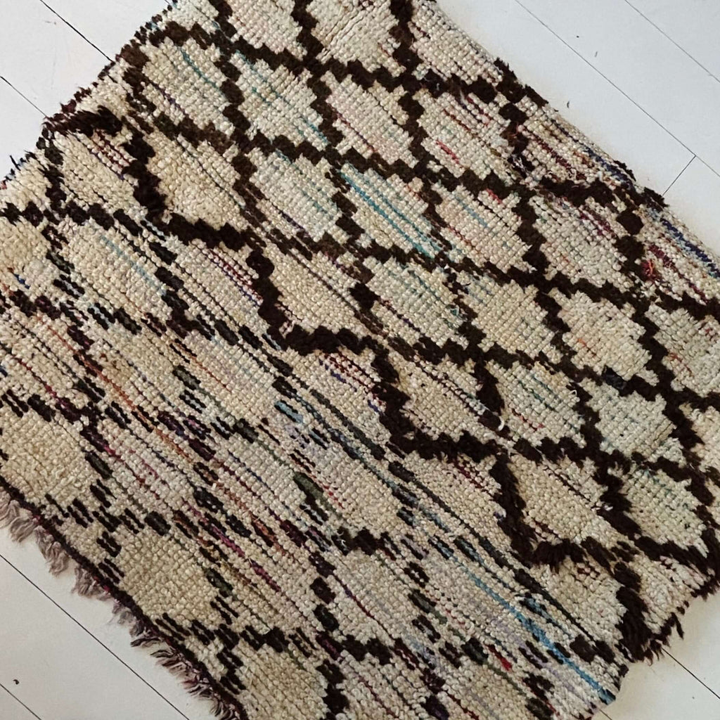 Vintage Moroccan Azilal Rug - Mashi Moosh
