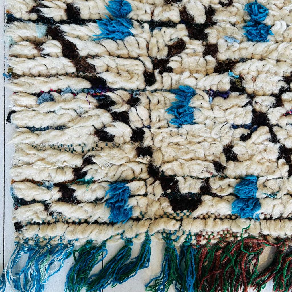 Moroccan Boucherouite Rug - Mashi Moosh