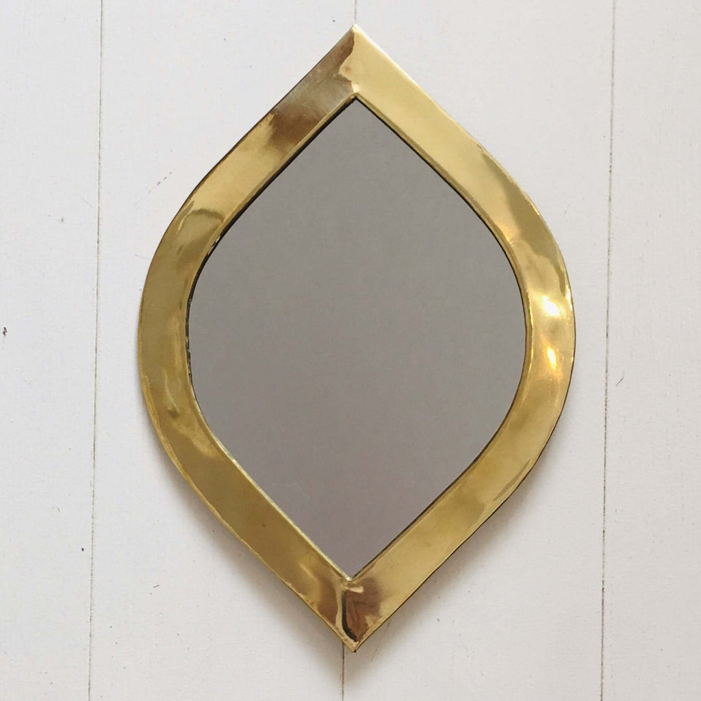 Moroccan Eye Mirror (Brass) Mirror - Mashi Moosh