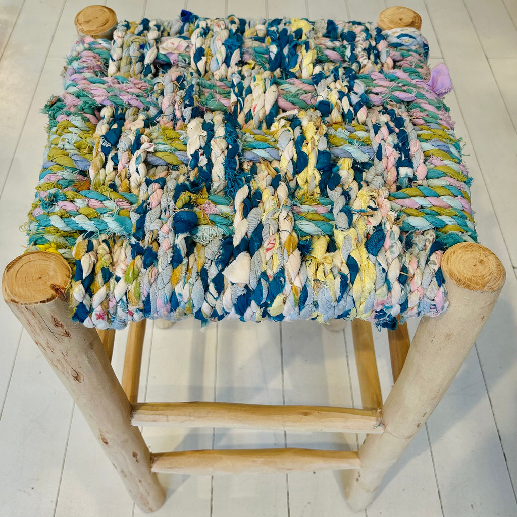 Stool 23” (Boucherouite) #12