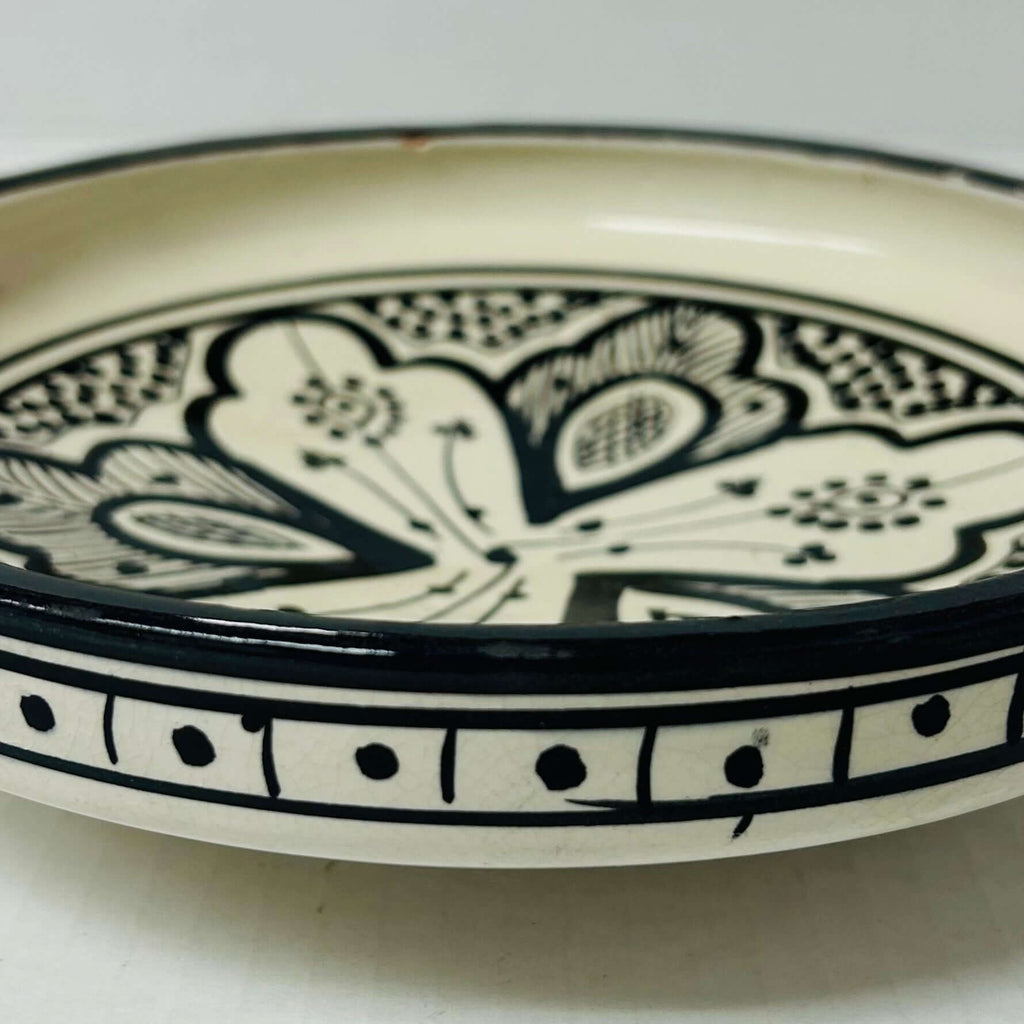 Safi Shallow Dish Black - Mashi Moosh