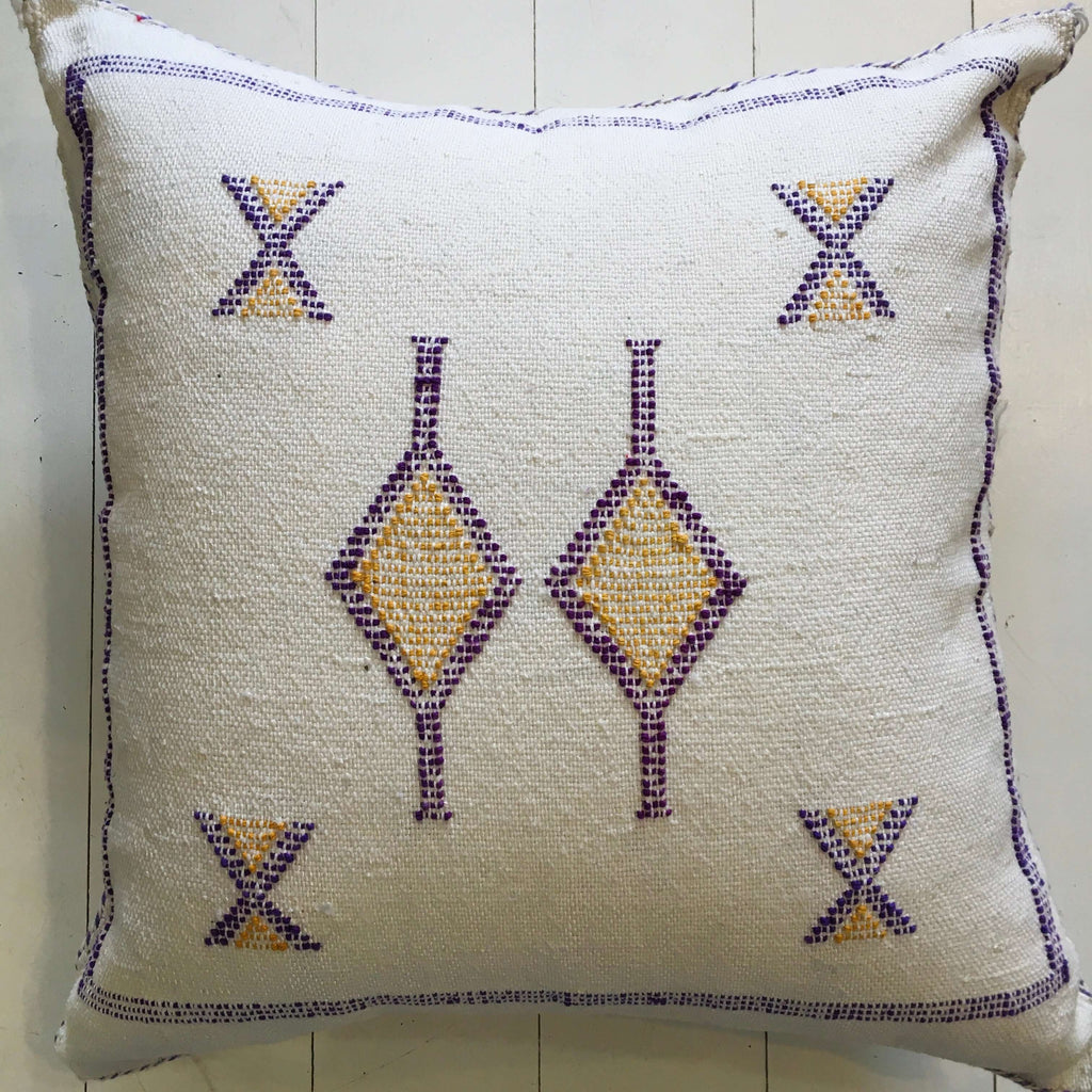 Cactus Silk Cushion (Pearl) - Mashi Moosh