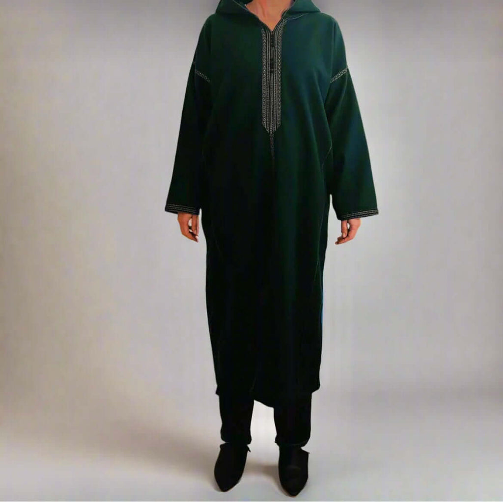 Djellaba - Forest Green
