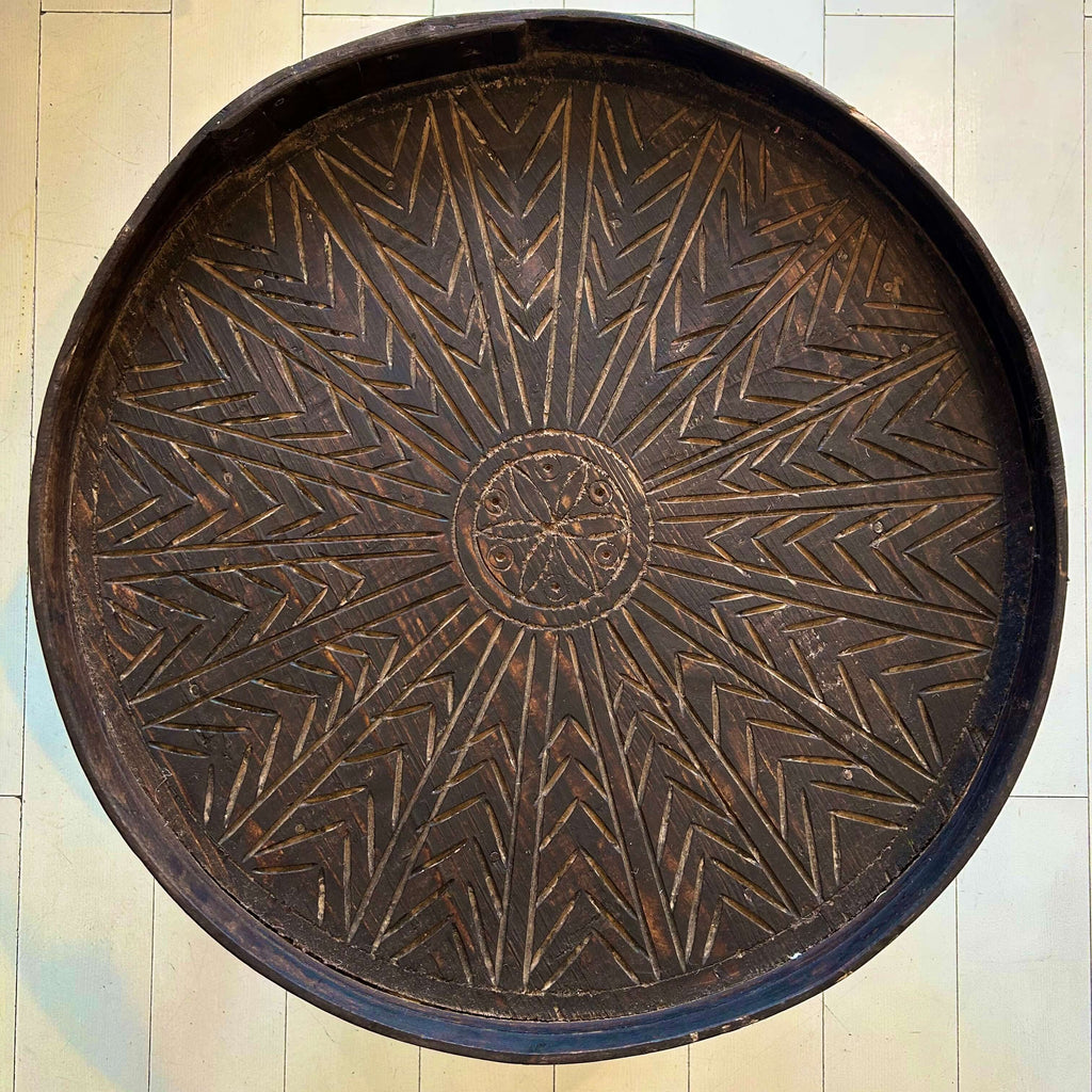 Table - HandCarved - Mashi Moosh