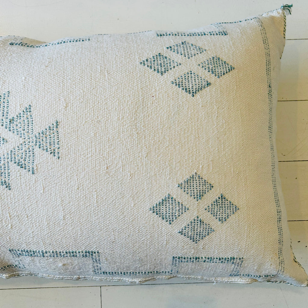 Cactus Silk Cushion (Porcelain) - Mashi Moosh