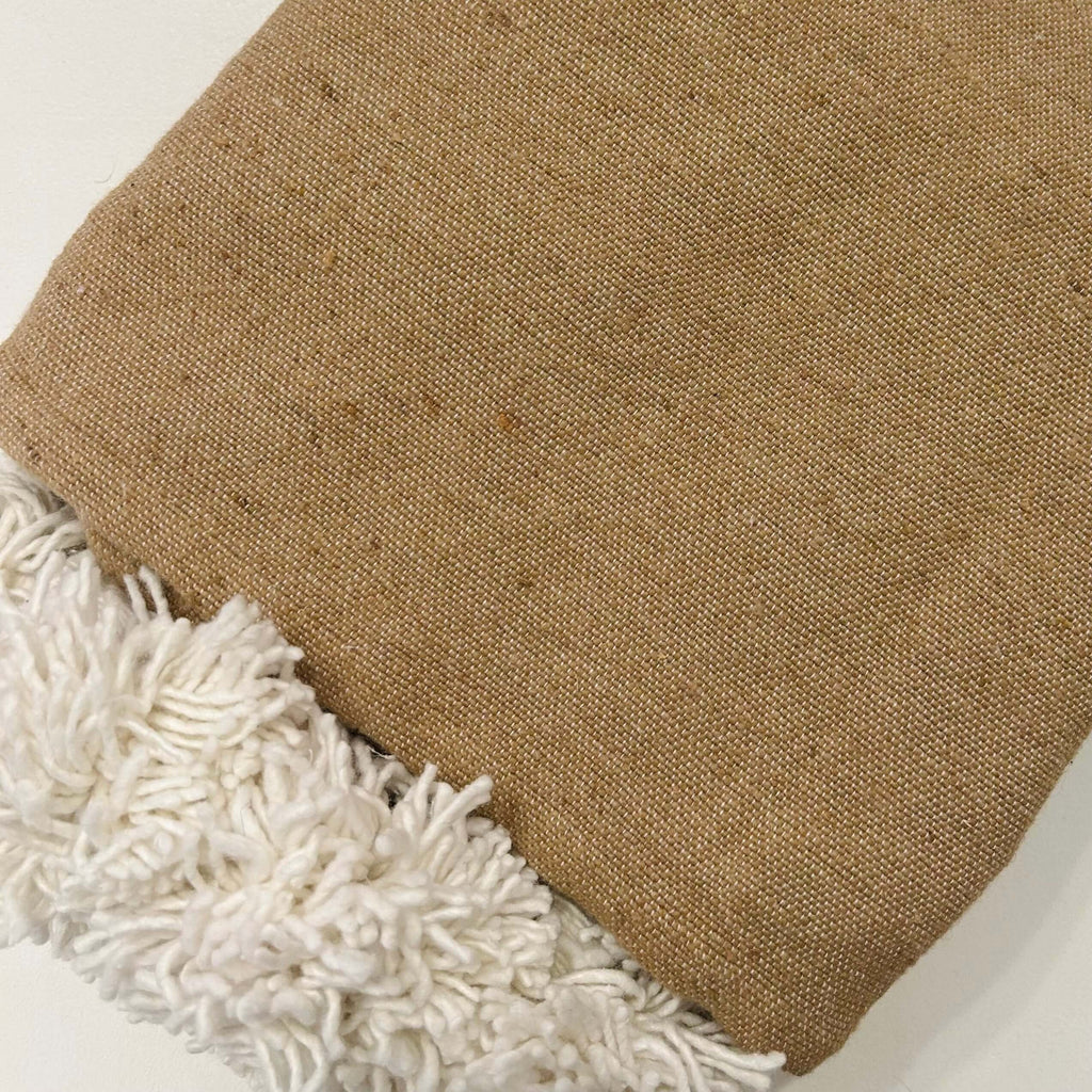Moroccan Blanket - PomPom - Mashi Moosh