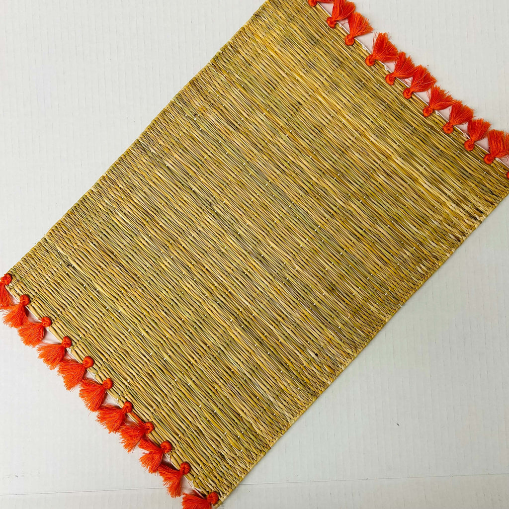 Tassel Placemats - Various Colours (Set of 2) - Mashi Moosh