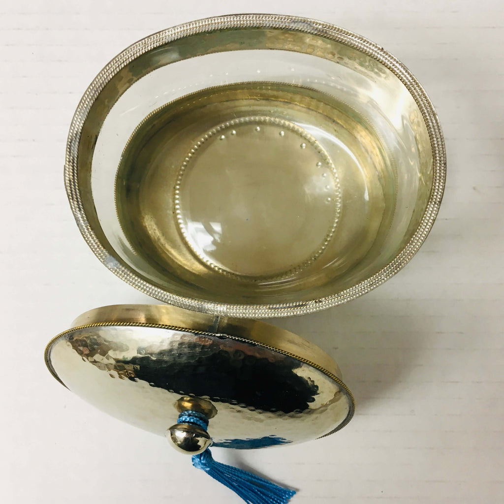 Decorative Tasseled Container -Mashi Moosh