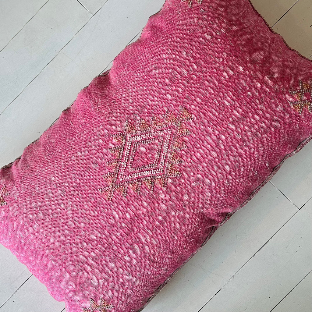 Moroccan Cushion - Cactus Silk