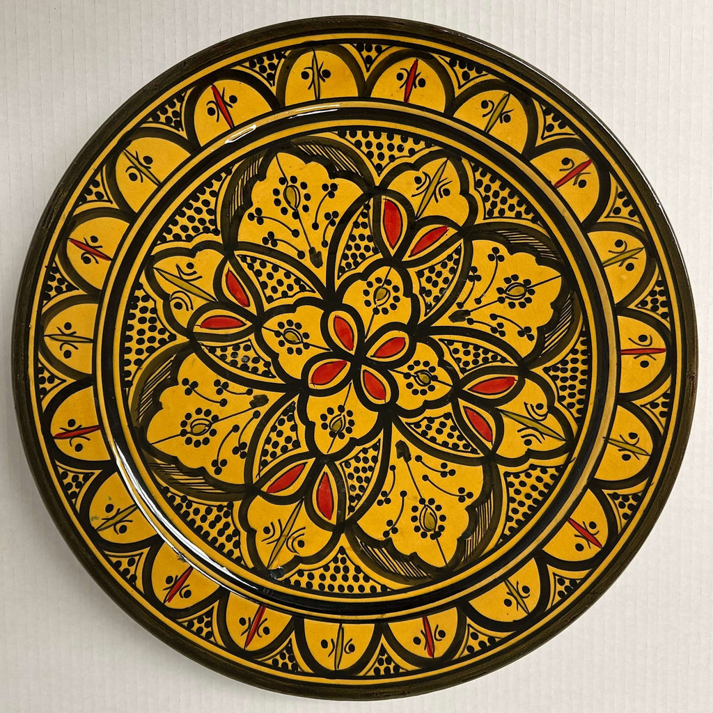 Safi Plates - 14” (Assorted Colours) - Mashi Moosh