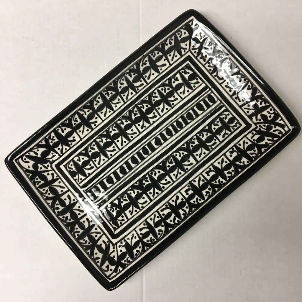 Fassi Rectangle Serving Dish - Black #1, 2, 3 - Mashi Moosh