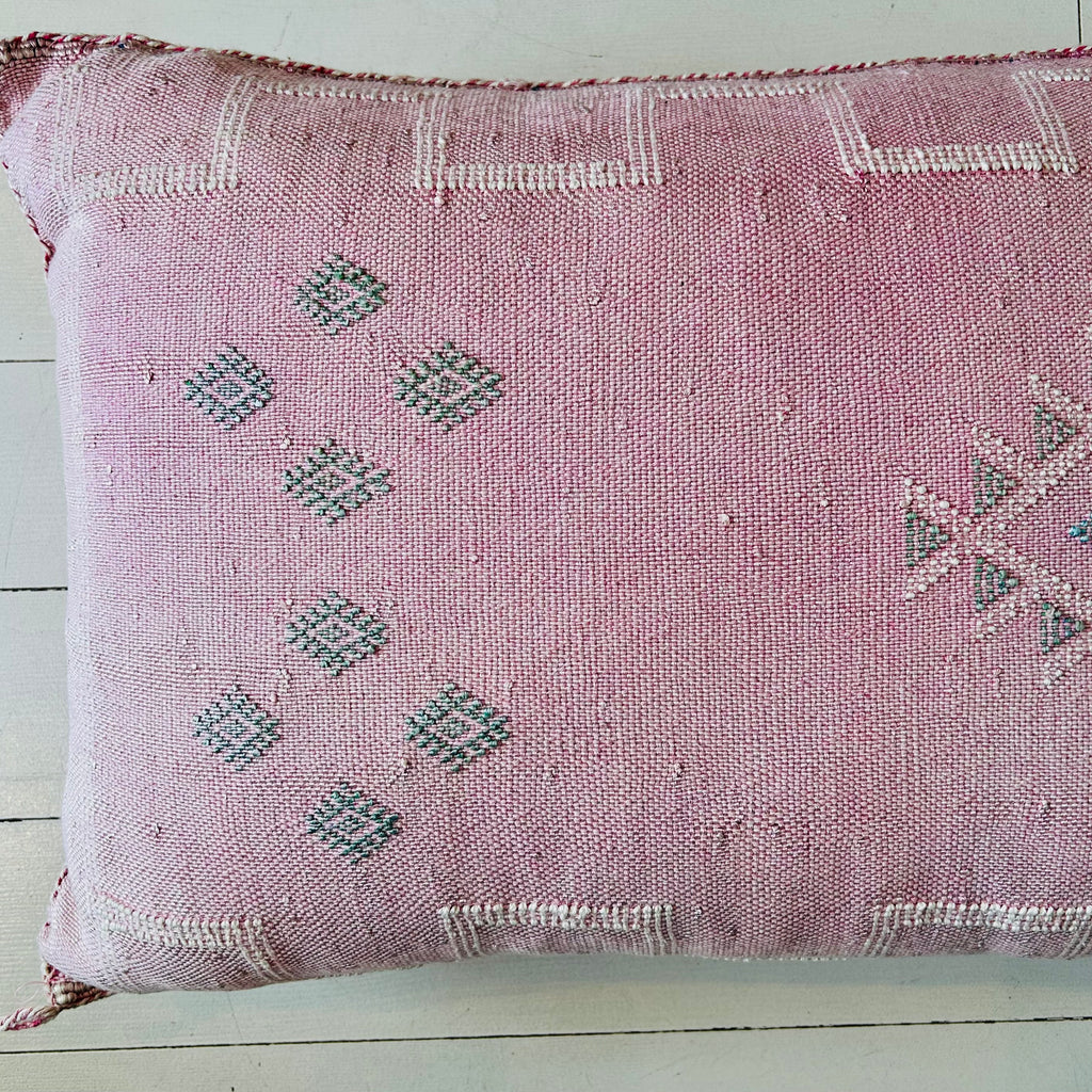 Cactus Silk Cushion (Rosebud)