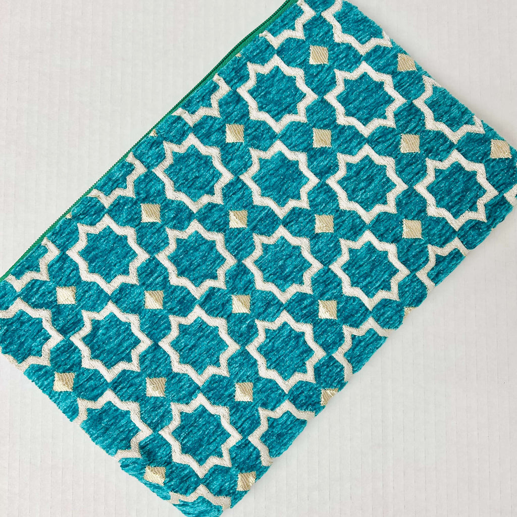 Chenille Clutch - Large (6 Colours) - Mashi Moosh