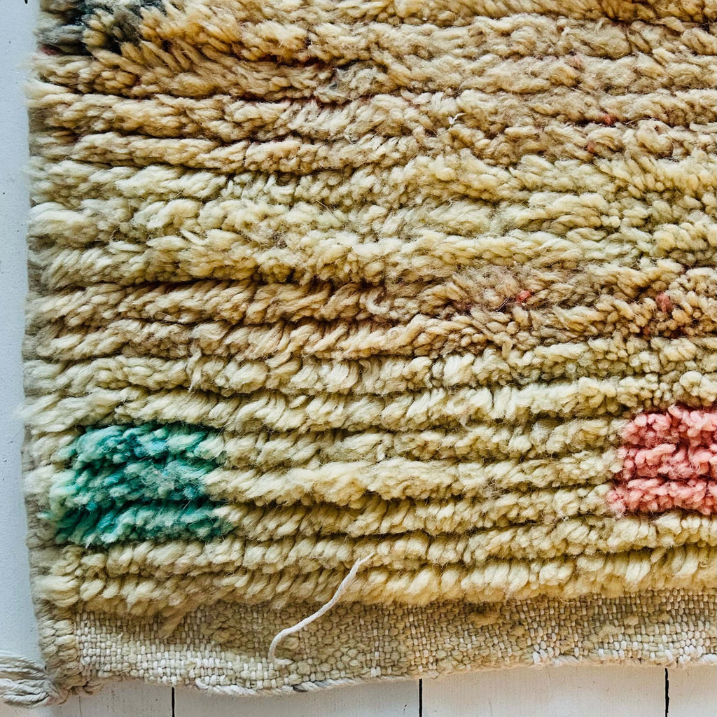 Vintage Moroccan Boujaad Rug - Mashi Moosh