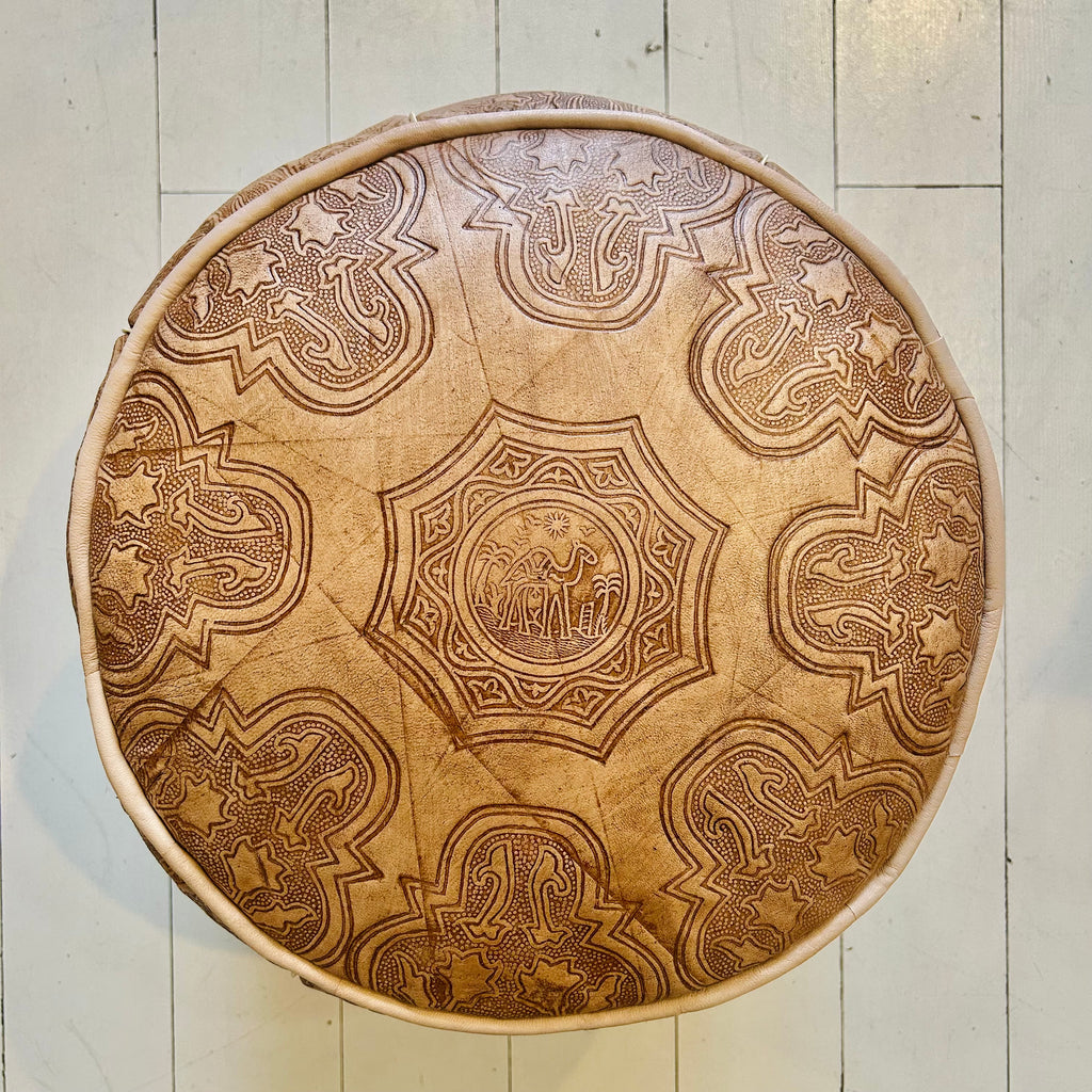 Embossed Pouffe - Mashi Moosh