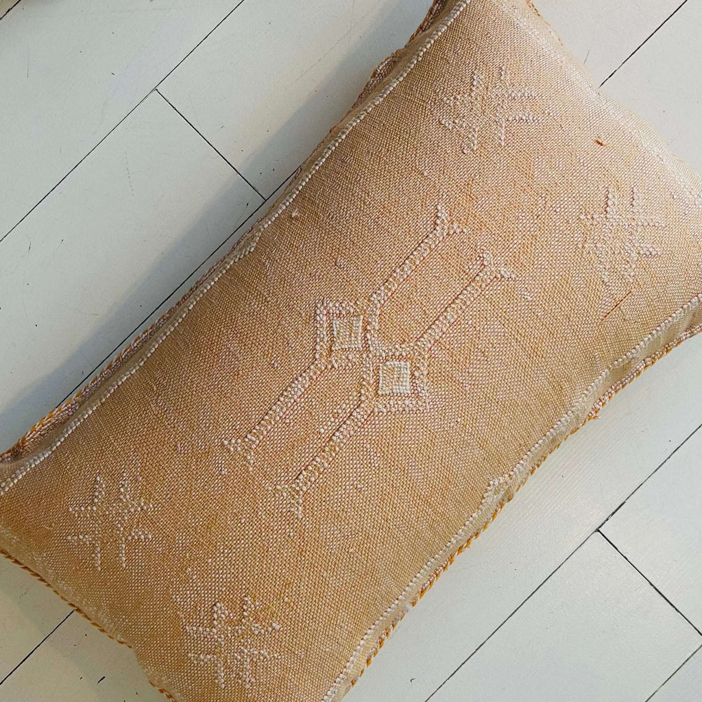 Cactus Silk Cushion (Creamsicle) - Mashi Moosh