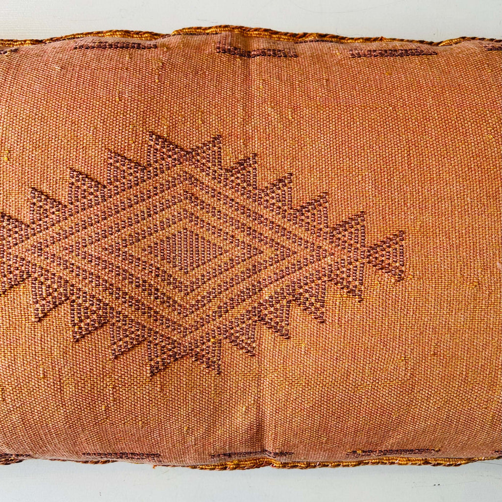 Cactus Silk Cushion (Papaya) - Mashi Moosh