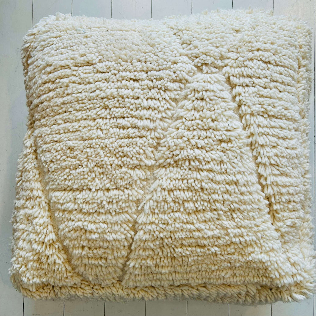 Beni Ourain Floor Cushion/Pouffe (III) - Mashi Moosh