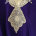 Kaftan - Style #2 Intricate Embroidered (Amethyst) - Mashi Moosh