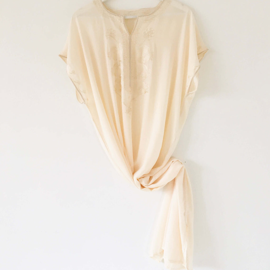 Embroidered Lightweight (Cloud) - Mashi Moosh