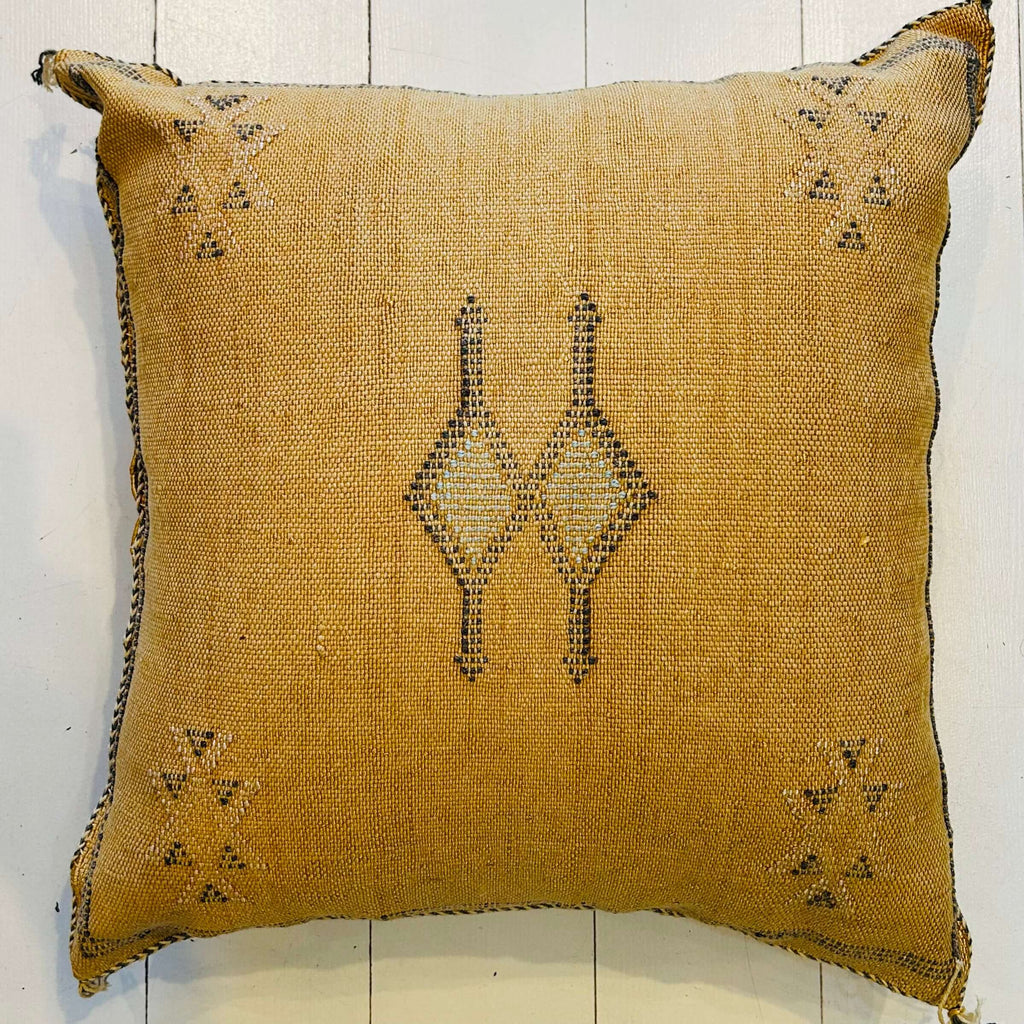 Cactus Silk Cushion (Maize) - Mashi Moosh