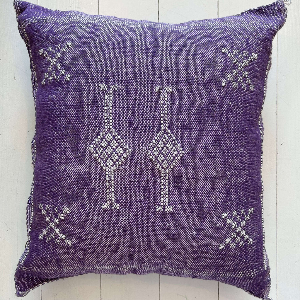 Cactus Silk Cushion (Grape) - Mashi Moosh