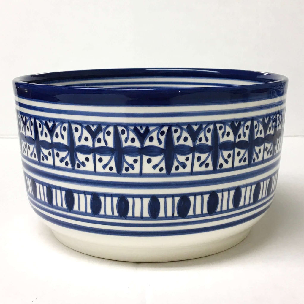 Fassi Serving Bowl - Blue #1 Bowl - Mashi Moosh