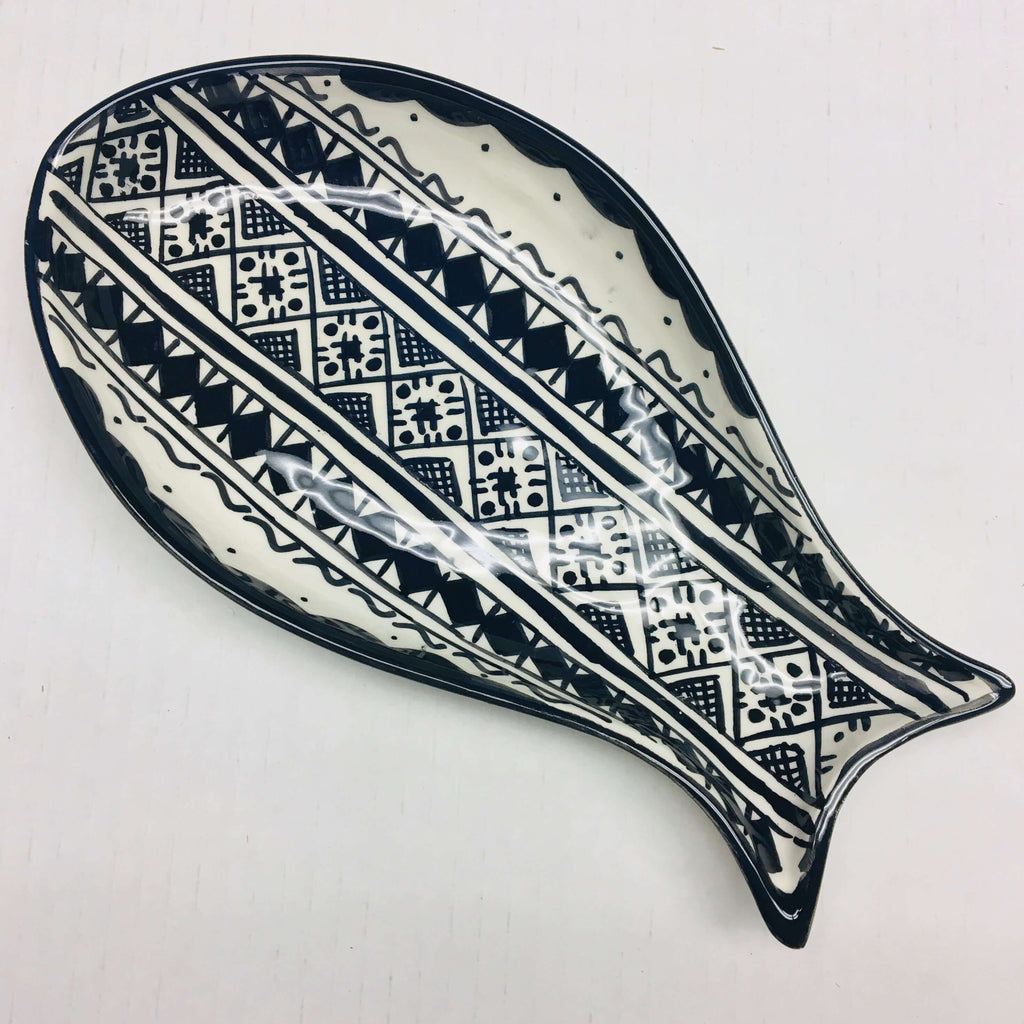 Fassi Fish Dish - Black - Mashi Moosh