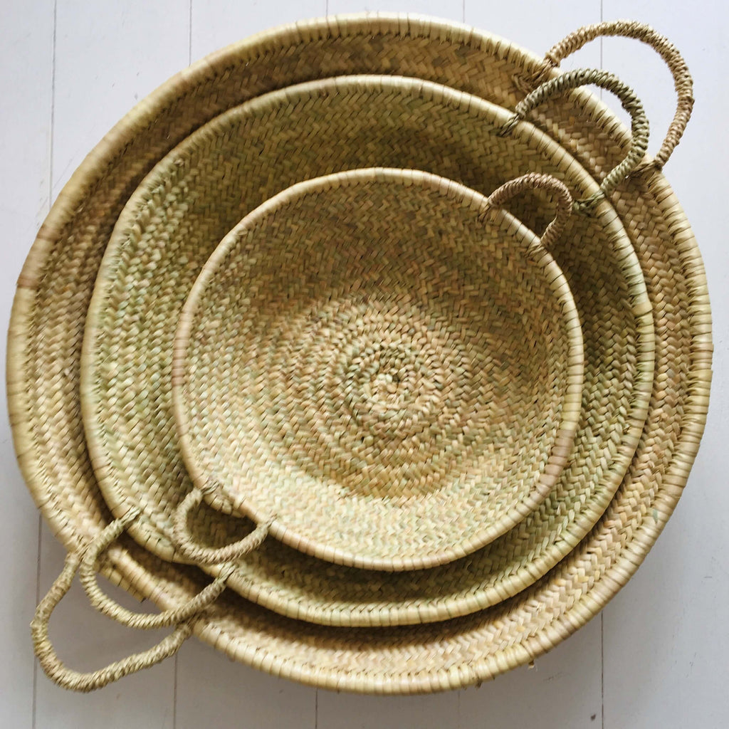Woven Basket/Tray Basket - Mashi Moosh