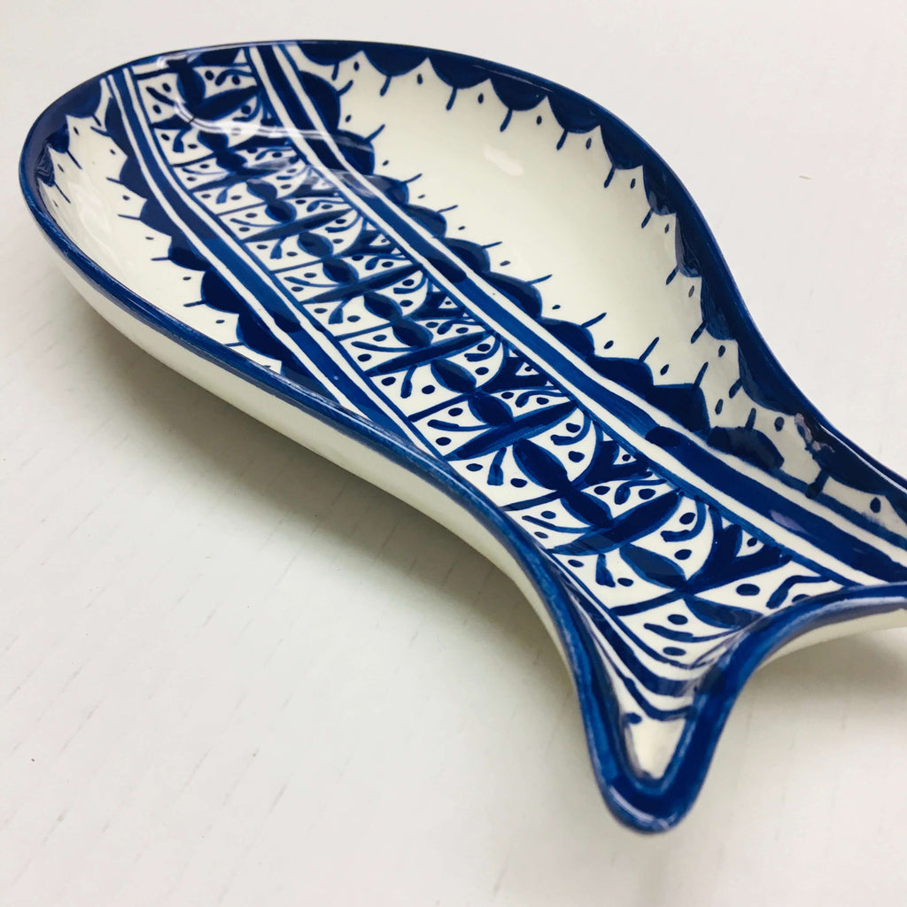 Fassi Fish Dish - Blue - Mashi Moosh