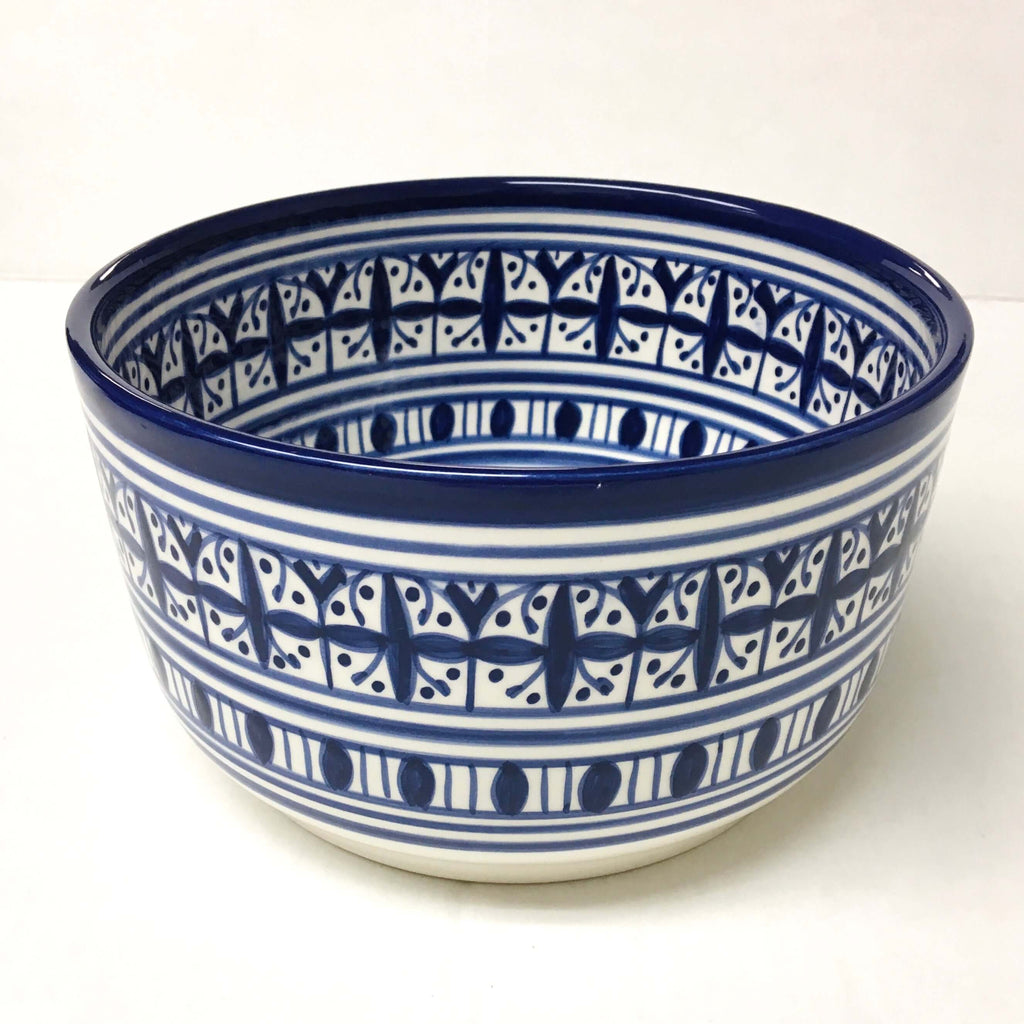 Fassi Serving Bowl - Blue #1 Bowl - Mashi Moosh