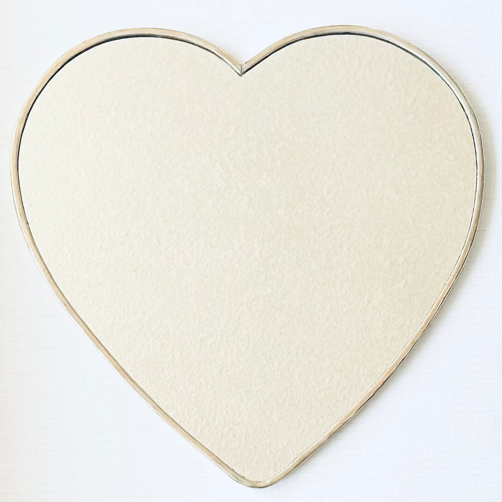 Heart Mirror - Silver - Mashi Moosh
