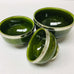Silver Rimmed Bowl - Moss Bowl - Mashi Moosh